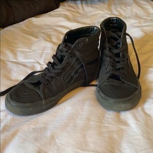 Black Hightop Vans